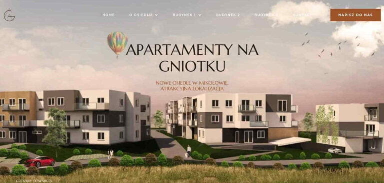 projekty stron www dla deweloperów