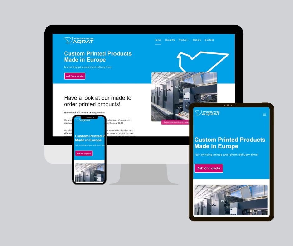 strony www w dwóch językach