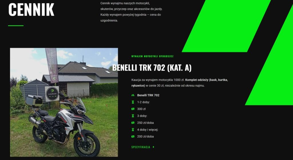 Bydgoszcz projekty stron www