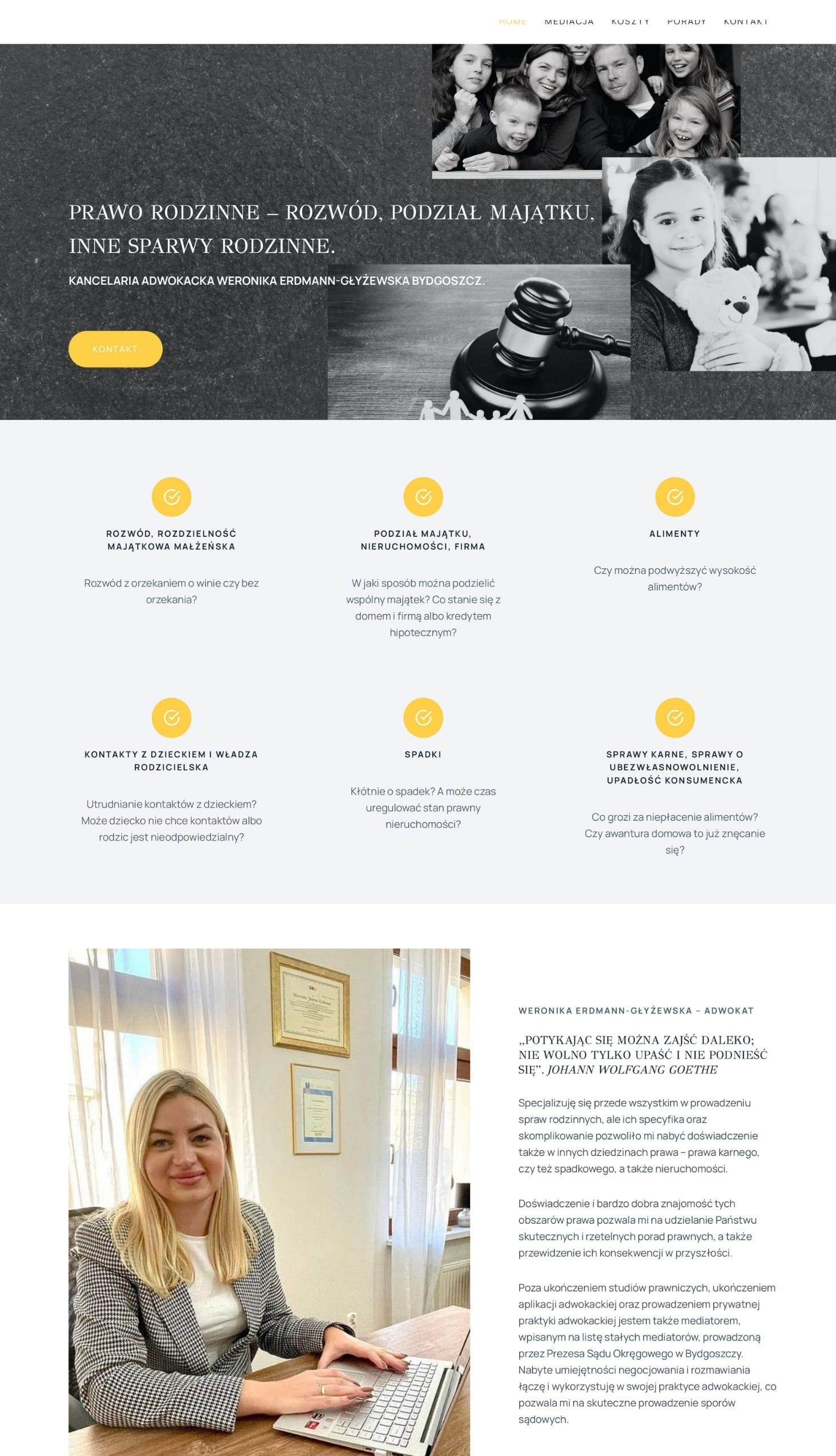 strona dla prawnika